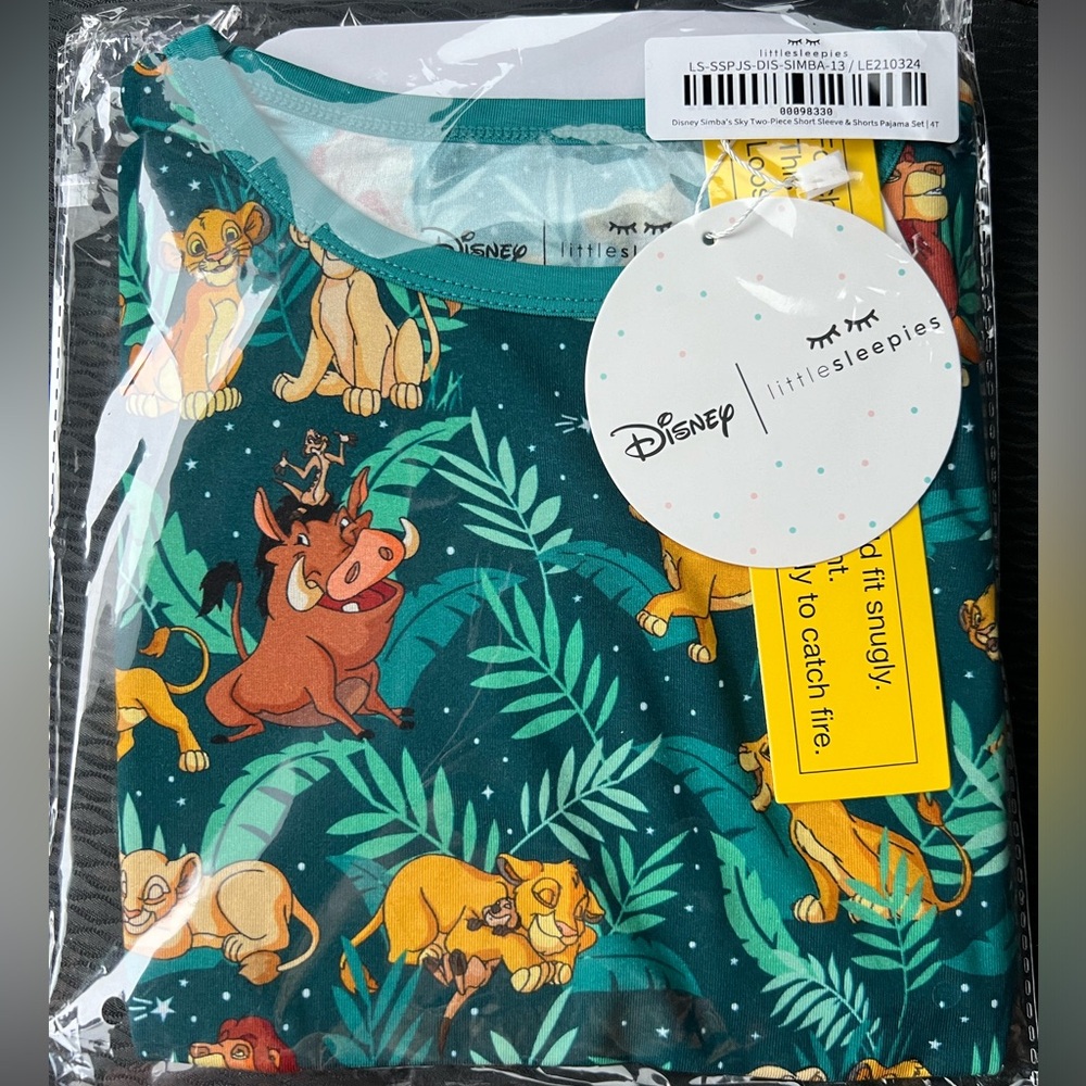 Little Sleepies Simbas Sky 2pc Set